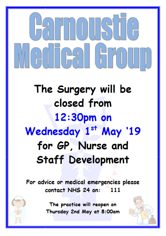 Image of the May Protected Learning Day closures poster