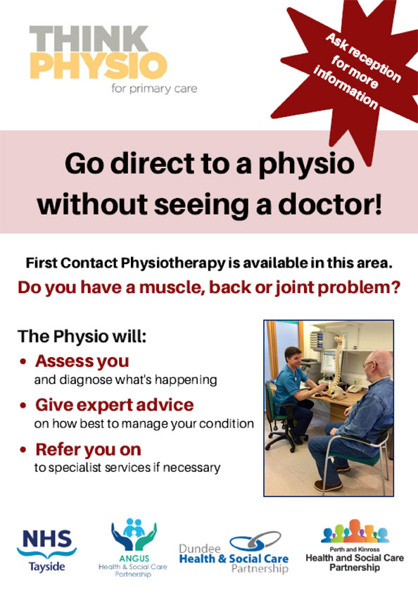 Physio First Poster