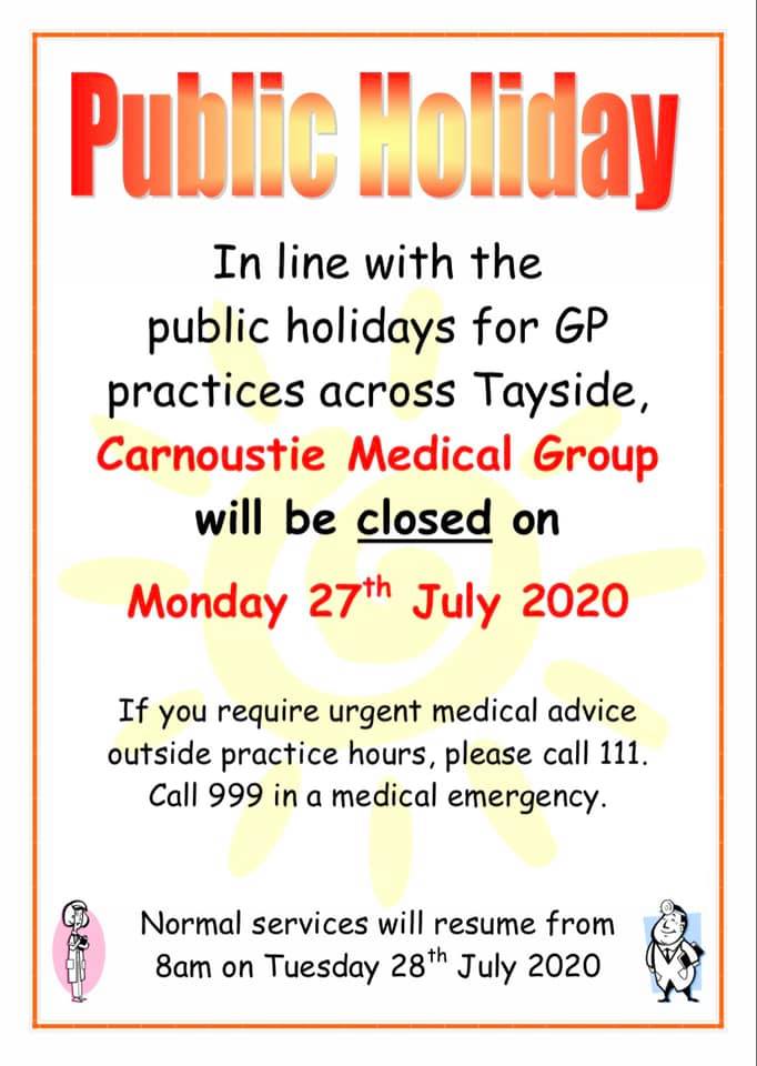 Image of the July closures poster