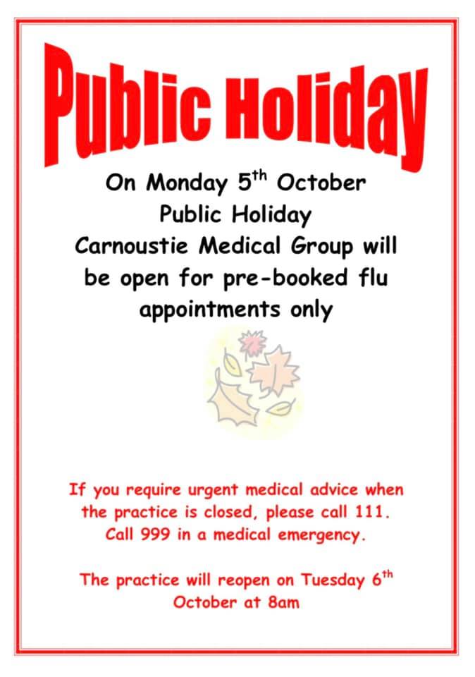 Image of the October closures poster
