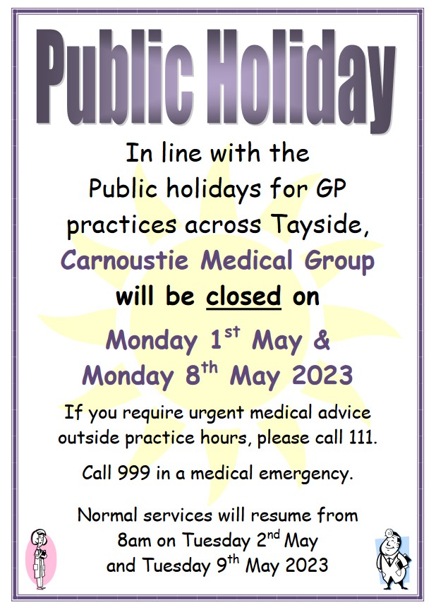 Early May closure poster